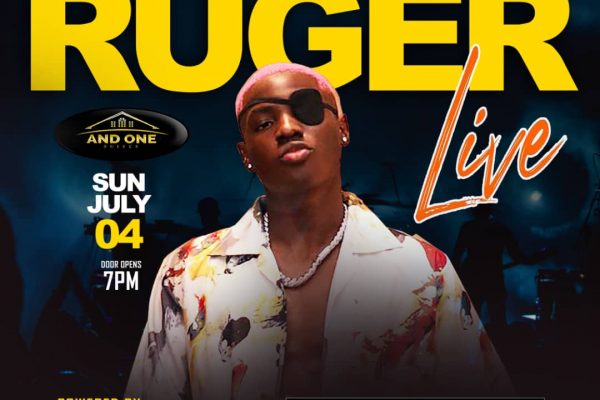 And One Ent and Udeytrymedia present “ RUGER LIVE”